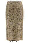 the ermanno scervino midi skirt redefines the codes of tailoring through a preci