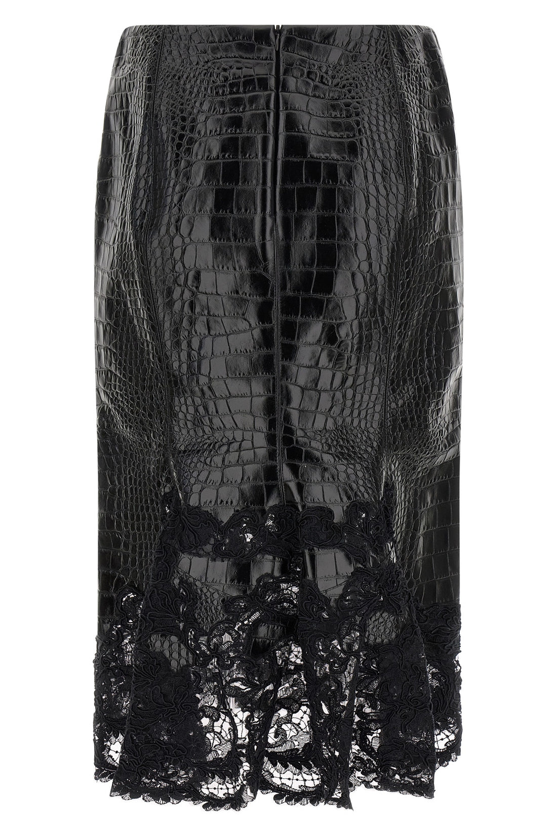 ERMANNO SCERVINO 38 the ermanno scervino skirt defines a precise sartorial narrative through the con