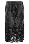 the ermanno scervino skirt defines a precise sartorial narrative through the con