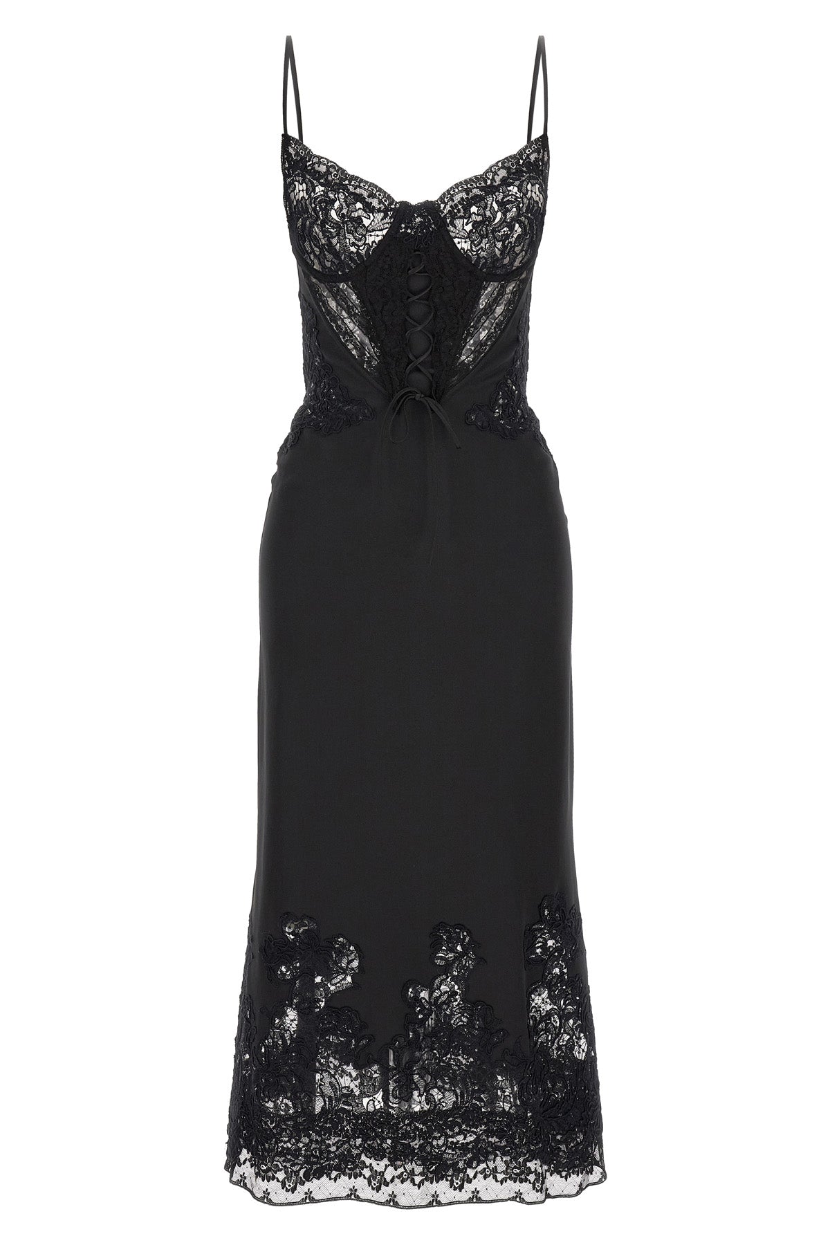 ermanno scervinos lingerie-inspired midi dress embodies sartorial excellence th