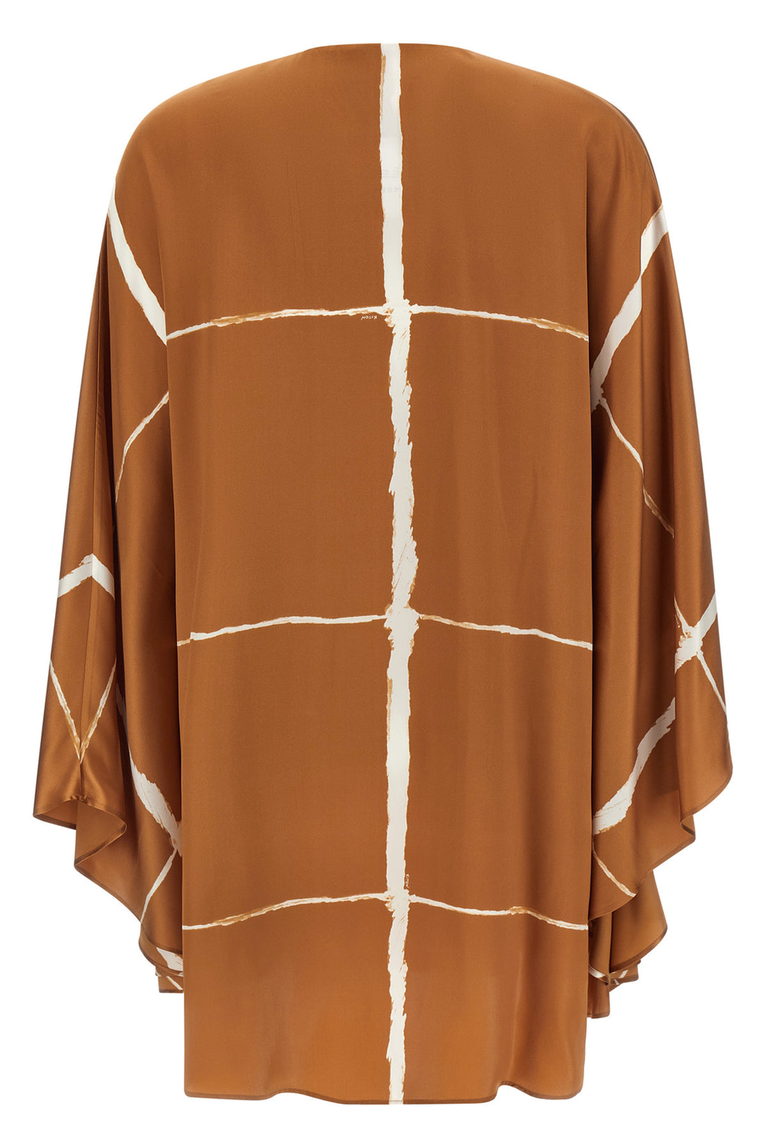 KITON 44 silk satin blouse