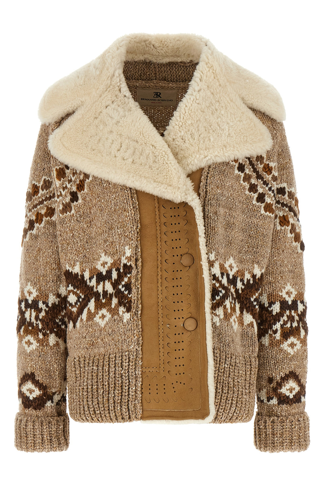 ERMANNO SCERVINO M-L the ermanno scervino jacket sets new standards of material luxury
