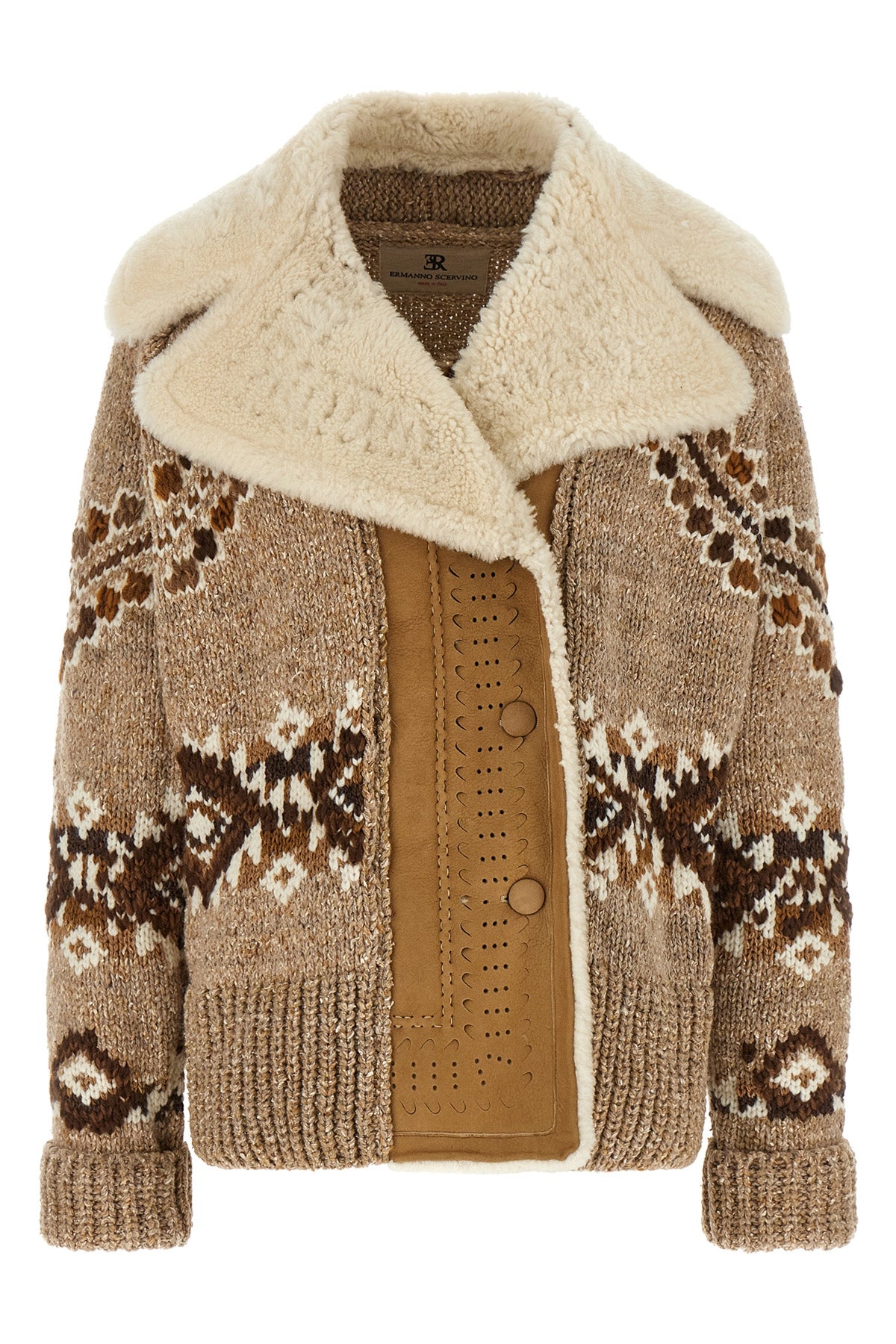 the ermanno scervino jacket sets new standards of material luxury