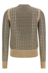 the ermanno scervino cardigan features sophisticated knitting characterized by a