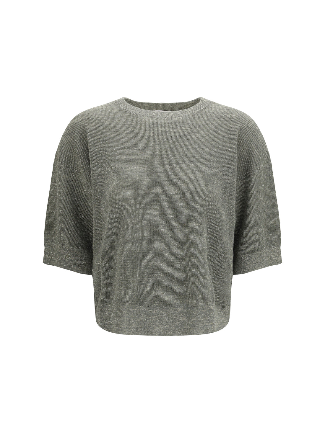 BRUNELLO CUCINELLI XXS linen blend sweater with lurex effect