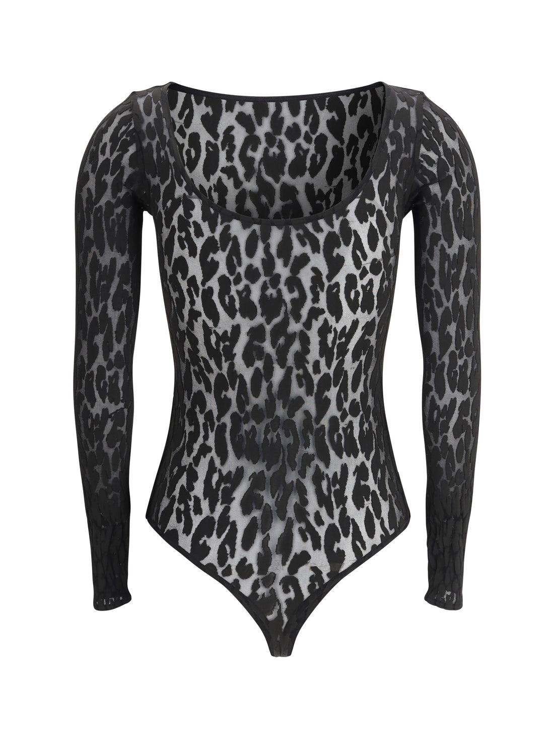 WOLFORD M leo string body with animalier patterns