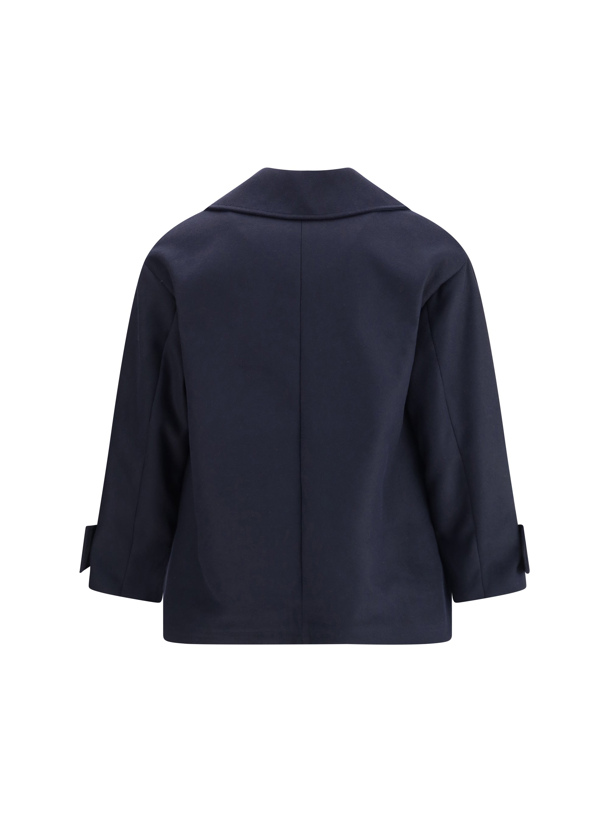 CRUNA 38 midi coat with button closure