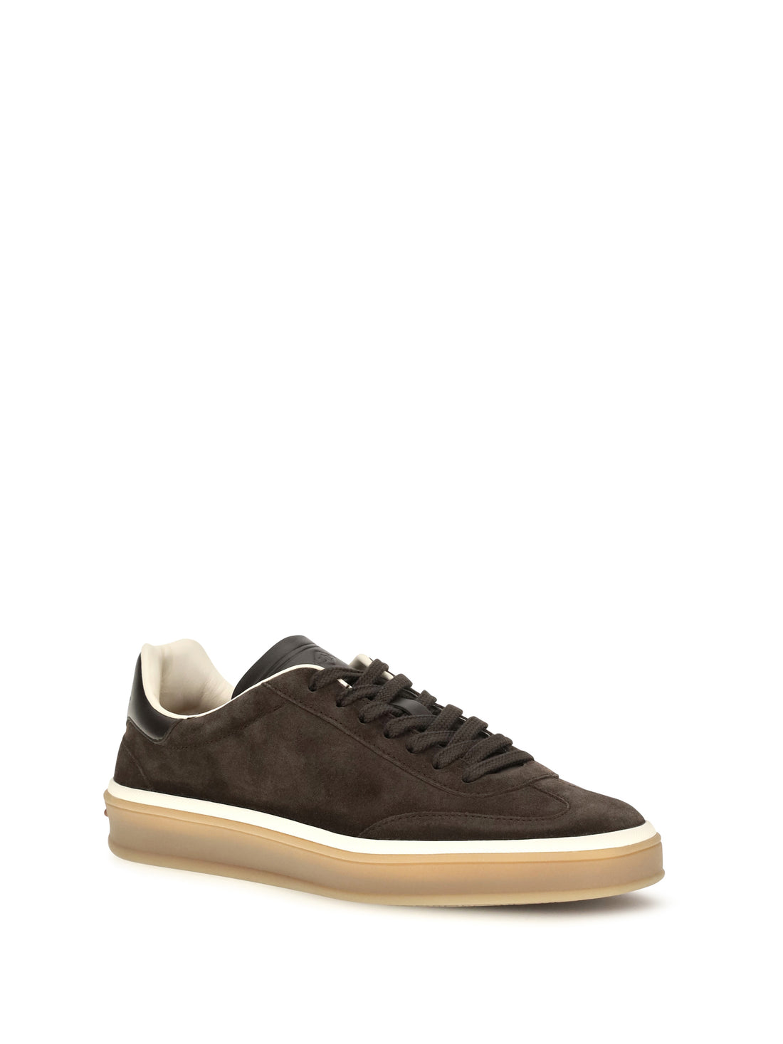 LORO PIANA 36 suede tennis walk sneakers 
