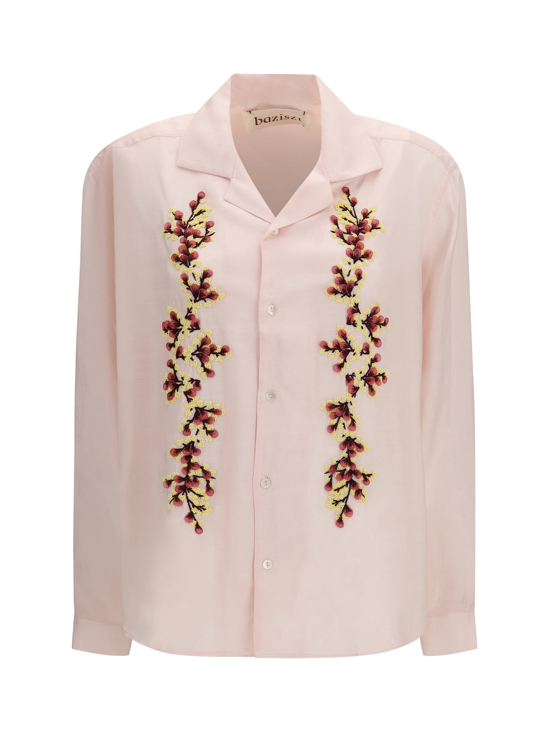 BAZISZT S floral embroidered shirt 