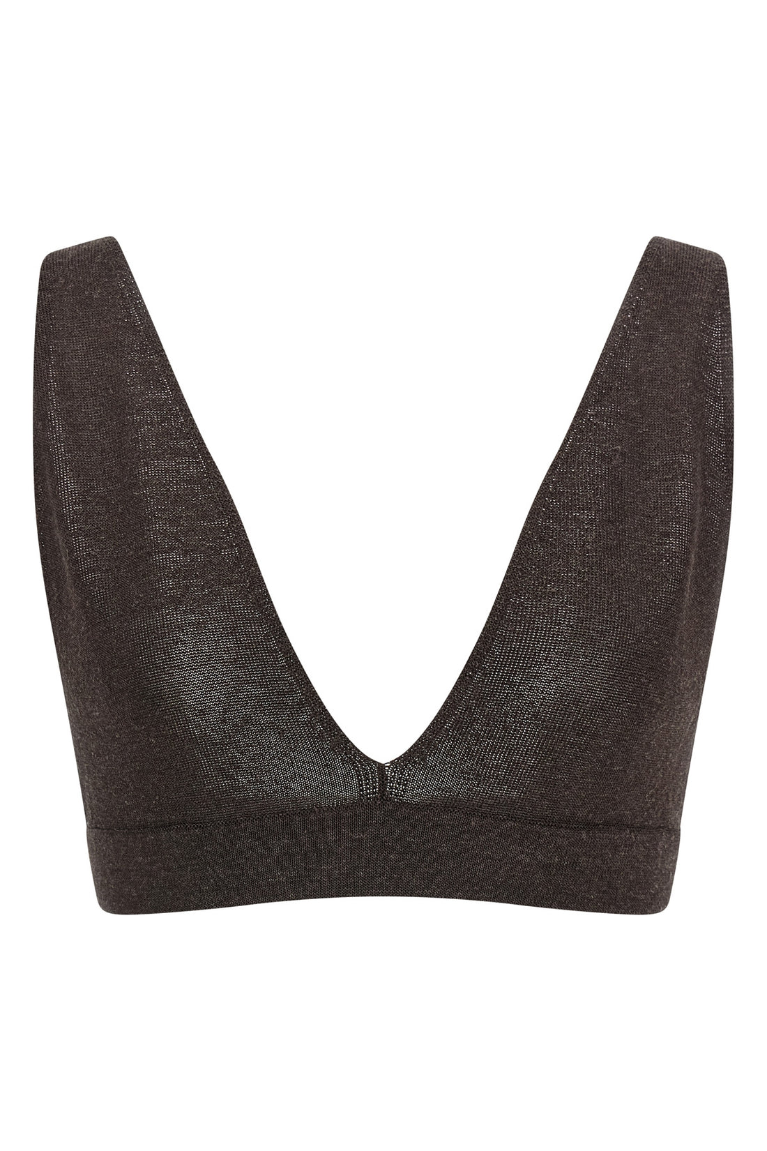 P.A.R.O.S.H. L baby girl bra in linen and viscose blend knit