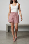 cipria26 ribbed stretch cotton top