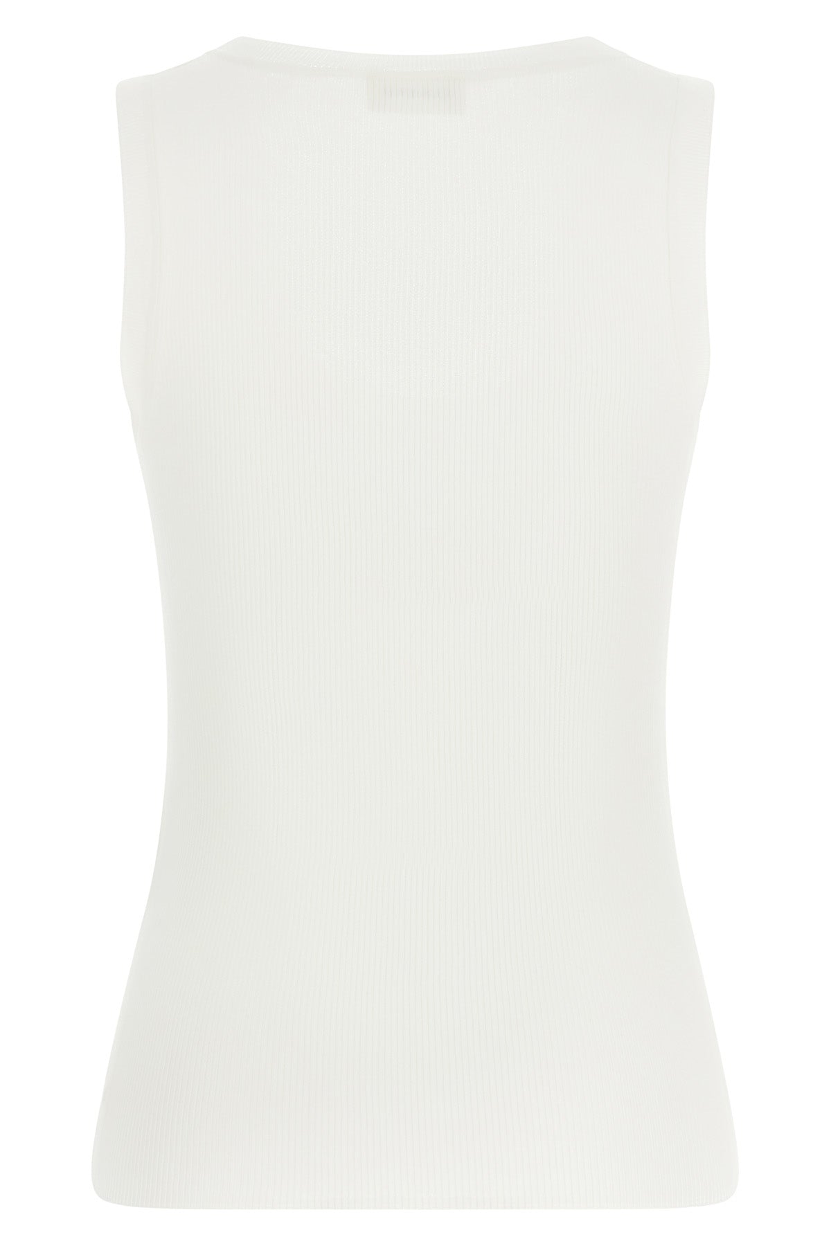 cipria26 ribbed stretch cotton top