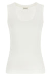 cipria26 ribbed stretch cotton top