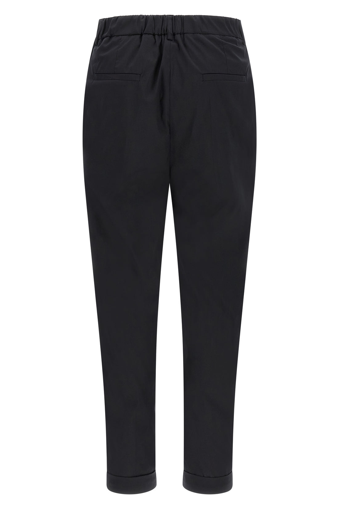 KITON 38 stretch cotton poplin pants