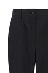 stretch cotton poplin pants