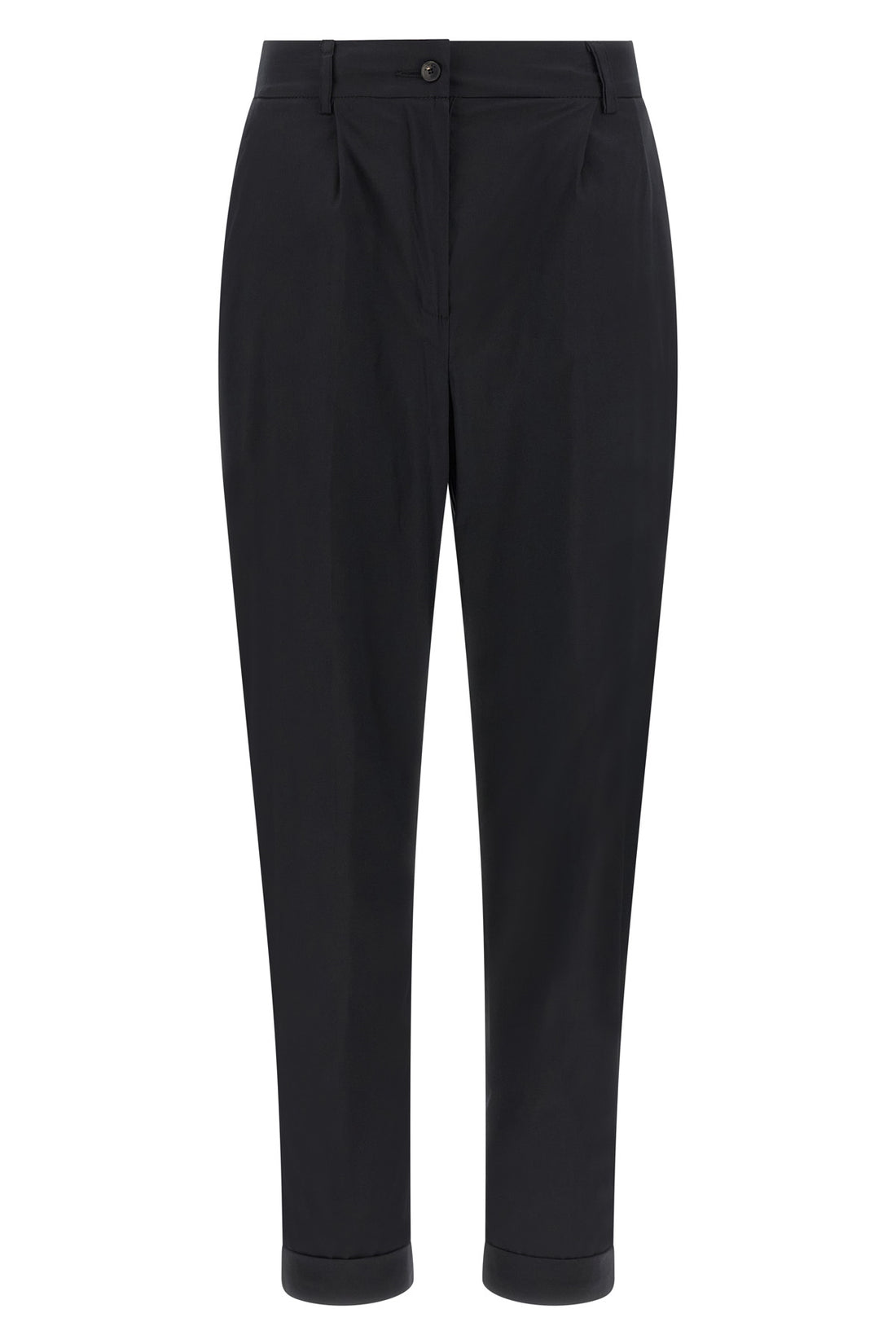 KITON 38 stretch cotton poplin pants