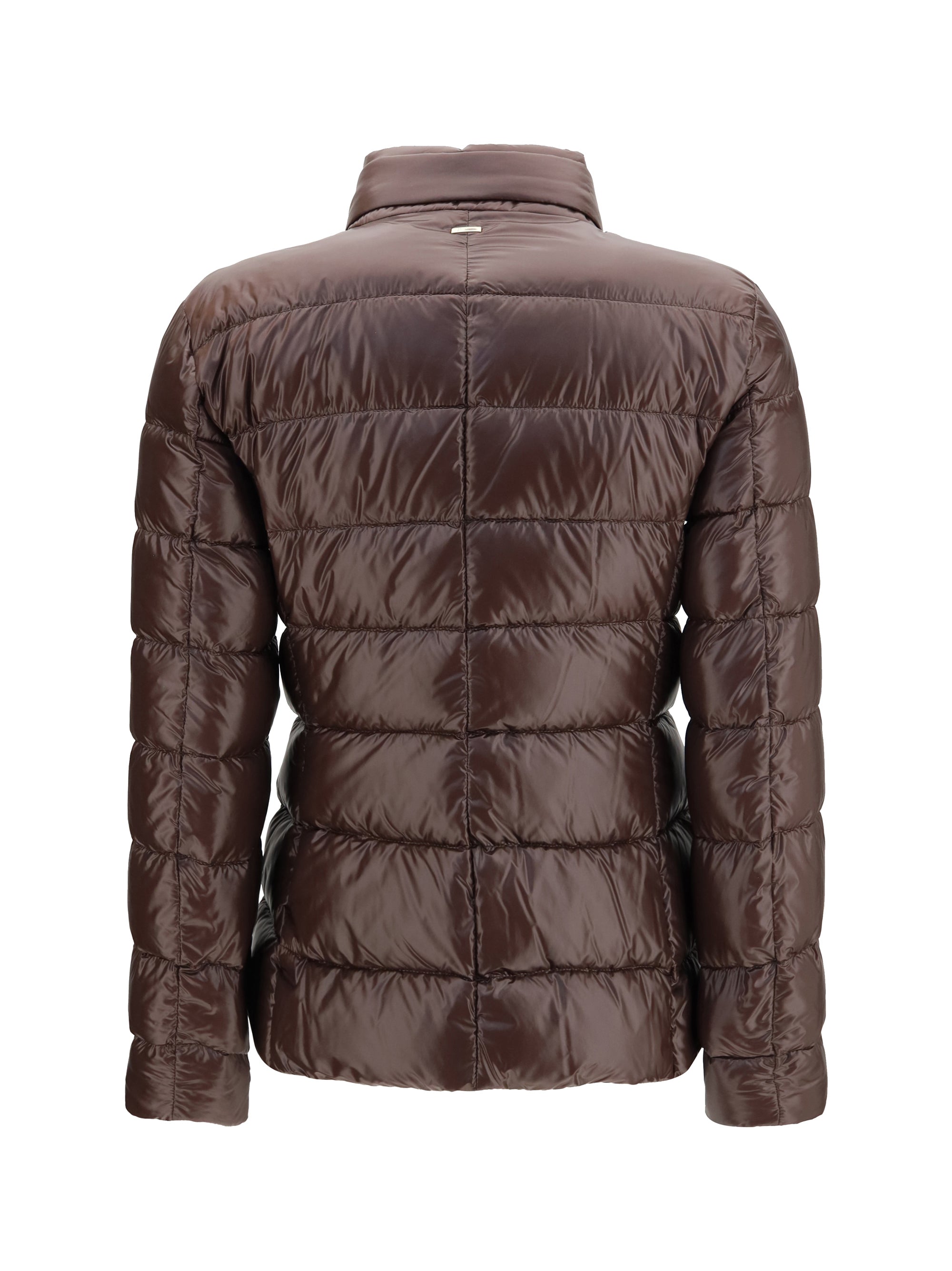 high-neck padded jacket