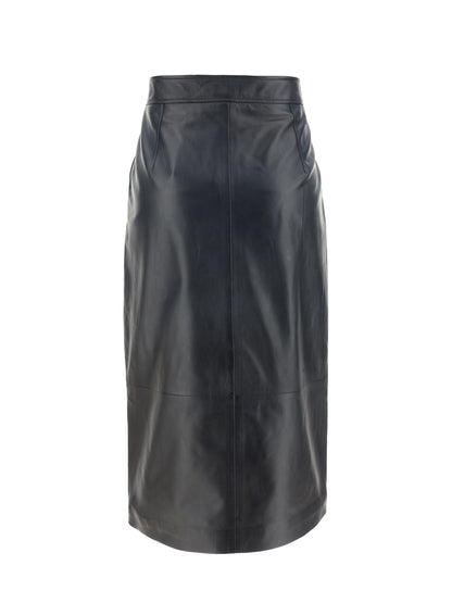 ARMA 38 leather arkina skirt