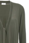 roux long cardigan in a viscose blend