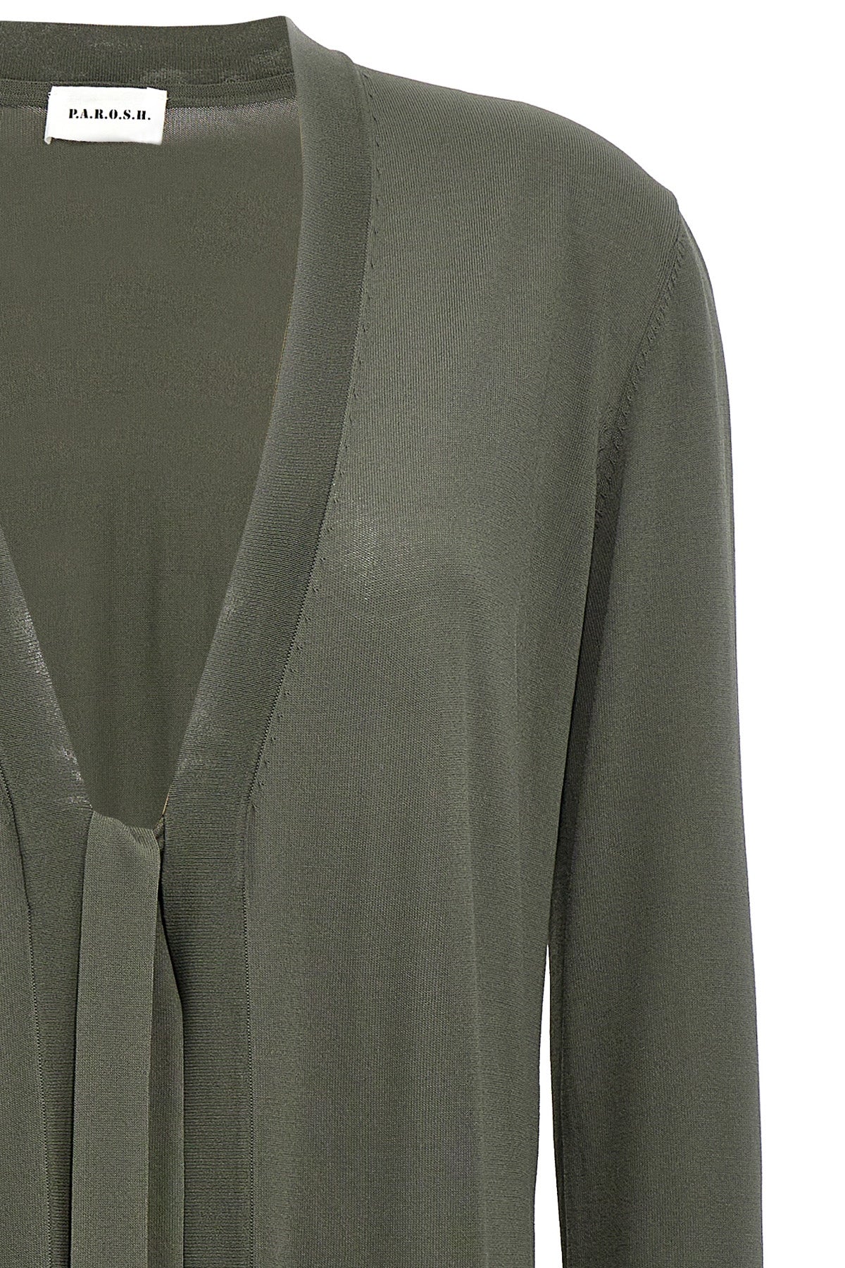 roux long cardigan in a viscose blend