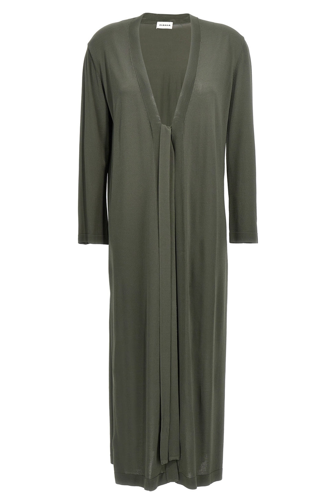 P.A.R.O.S.H. XS roux long cardigan in a viscose blend