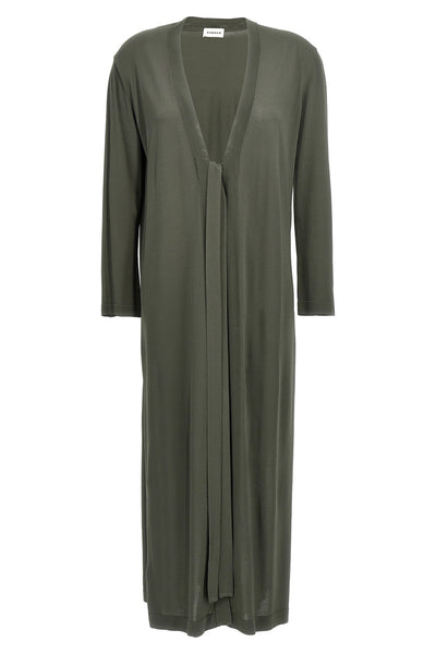 roux long cardigan in a viscose blend