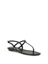 PRADA 36 leather flip-flop sandals