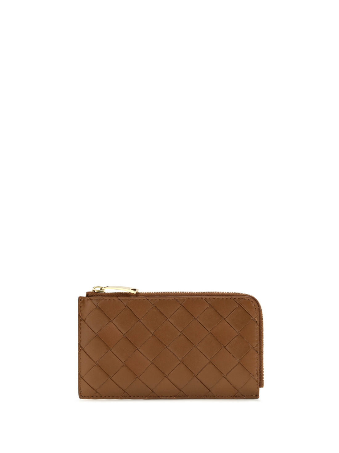 BOTTEGA VENETA OS intrecciato zip card holder