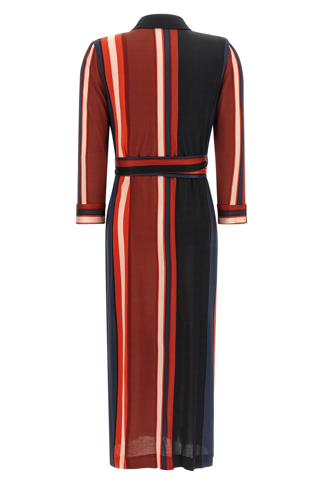 DIANE VON FURSTENBERG L the diane von furstenberg sana midi dress blends the sartorial rigor of a shir