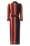 the diane von furstenberg sana midi dress blends the sartorial rigor of a shir