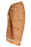 patterned cotton skirt