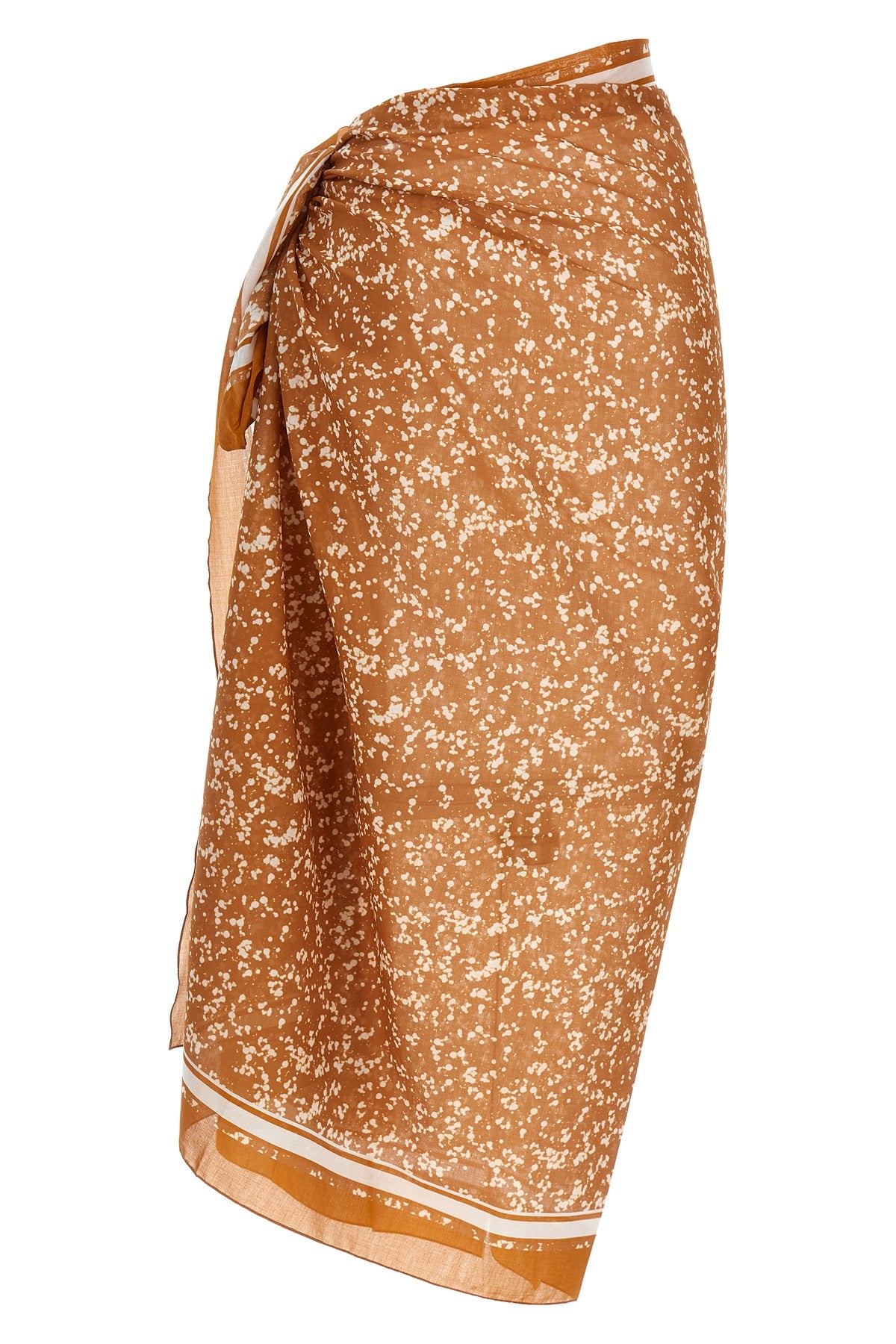 patterned cotton skirt