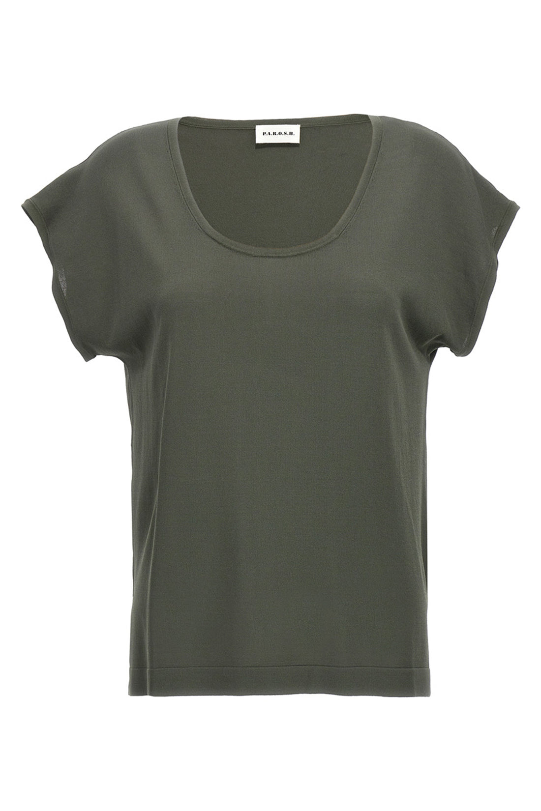 P.A.R.O.S.H. XS roux t-shirt in a viscose blend