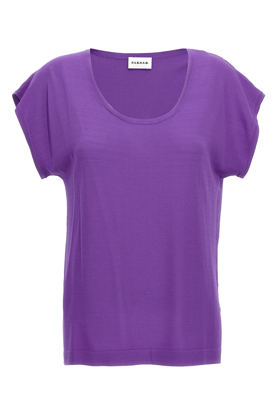 P.A.R.O.S.H. XS roux t-shirt in a viscose blend