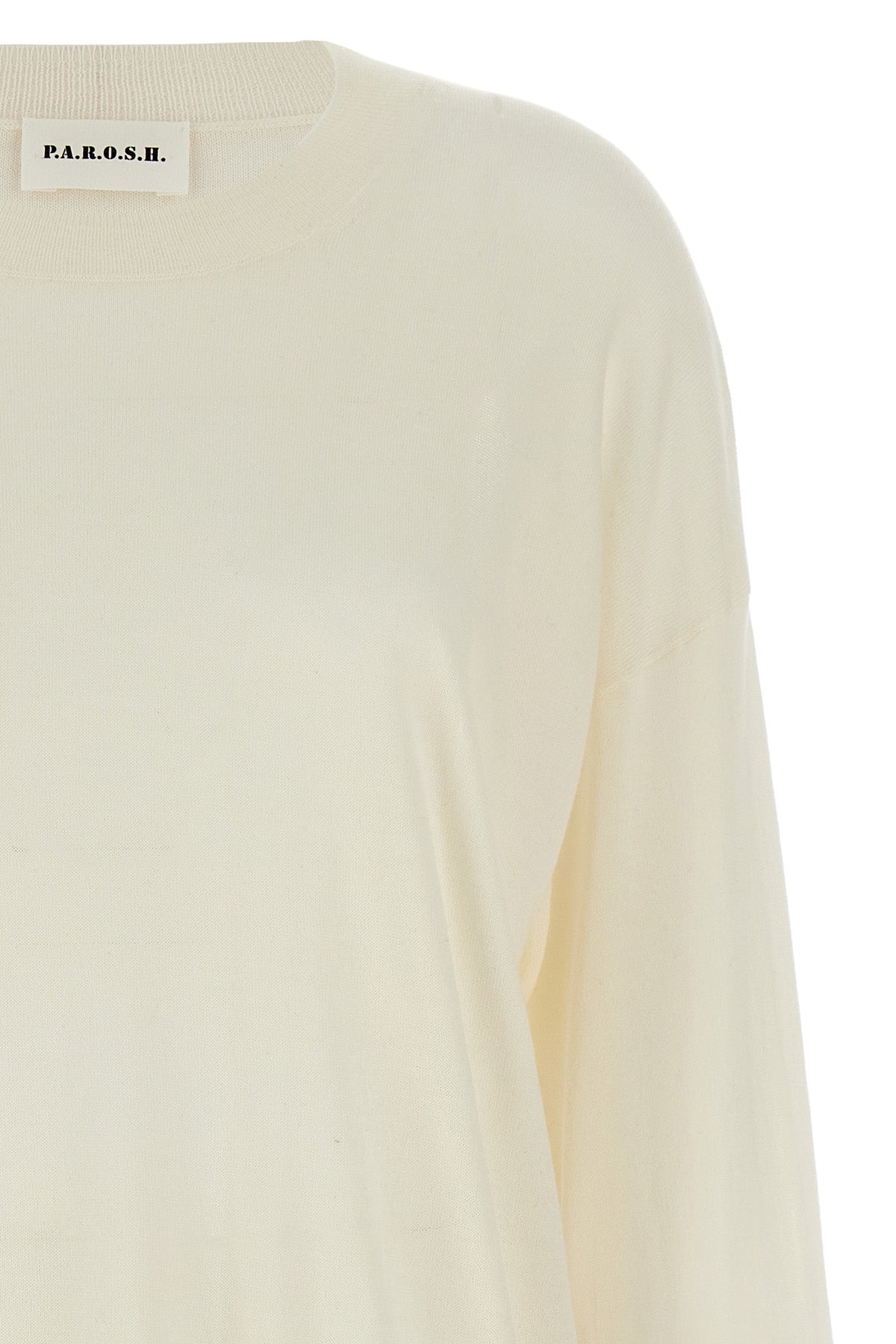wool blend crewneck sweater