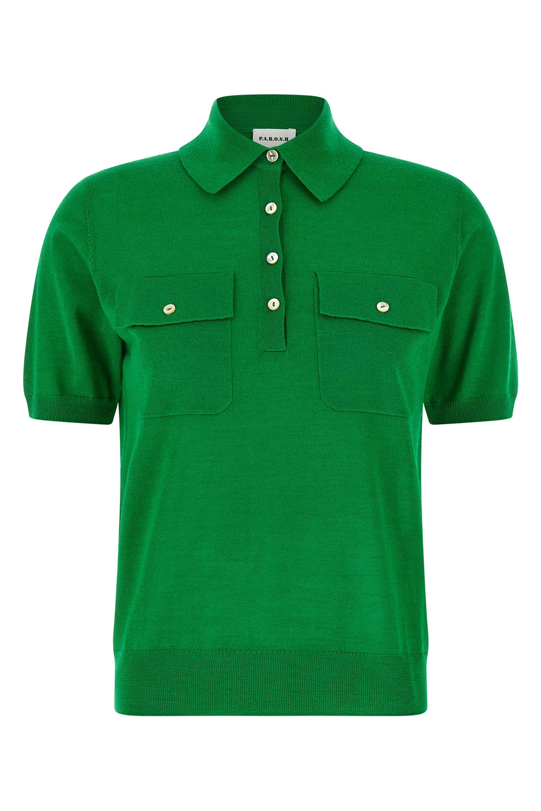 P.A.R.O.S.H. XS linfa26 polo shirt in wool