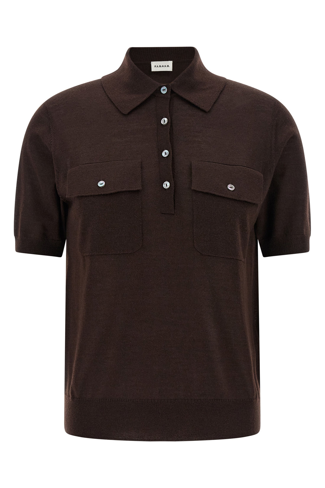 P.A.R.O.S.H. XS linfa26 polo shirt in wool