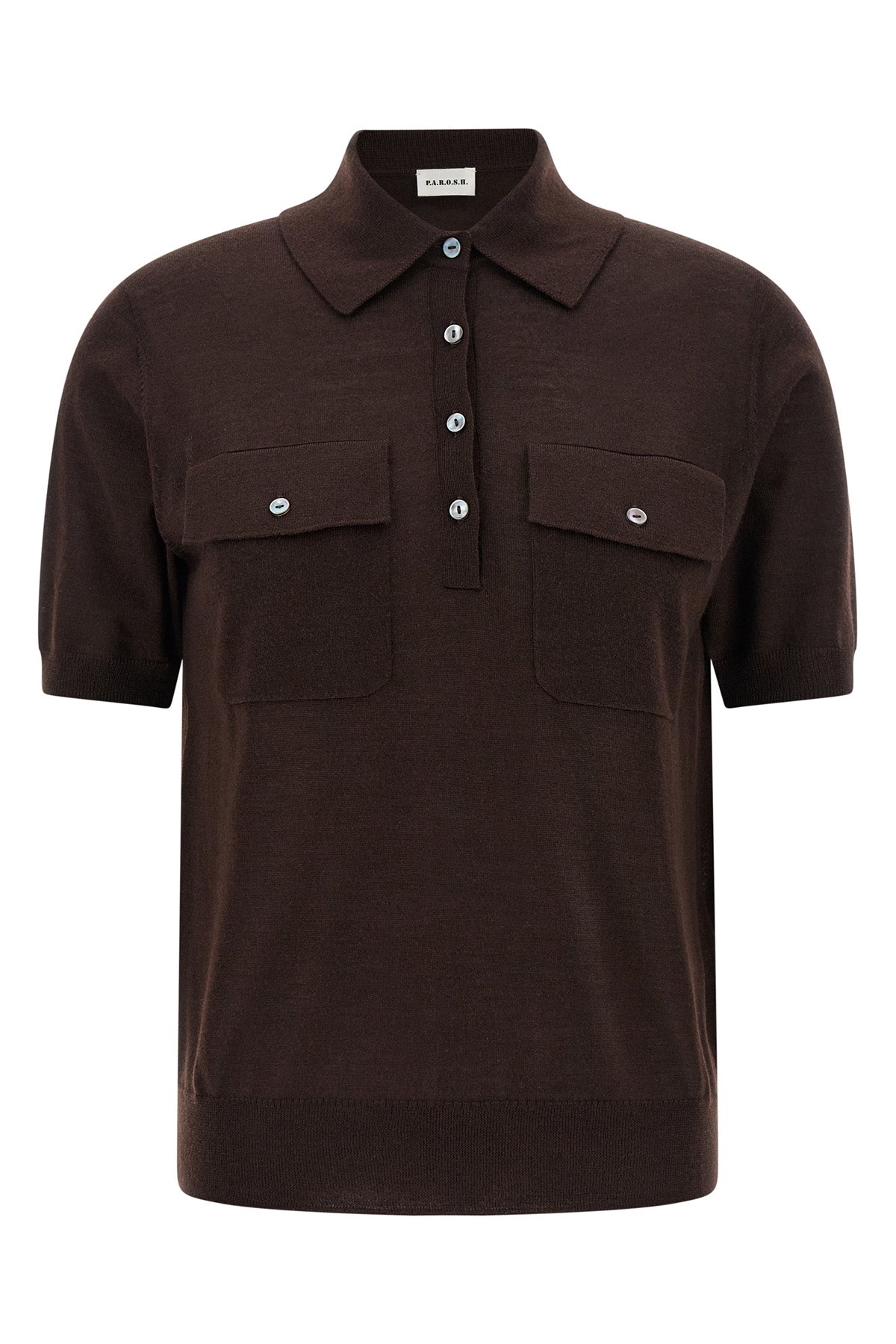 linfa26 polo shirt in wool