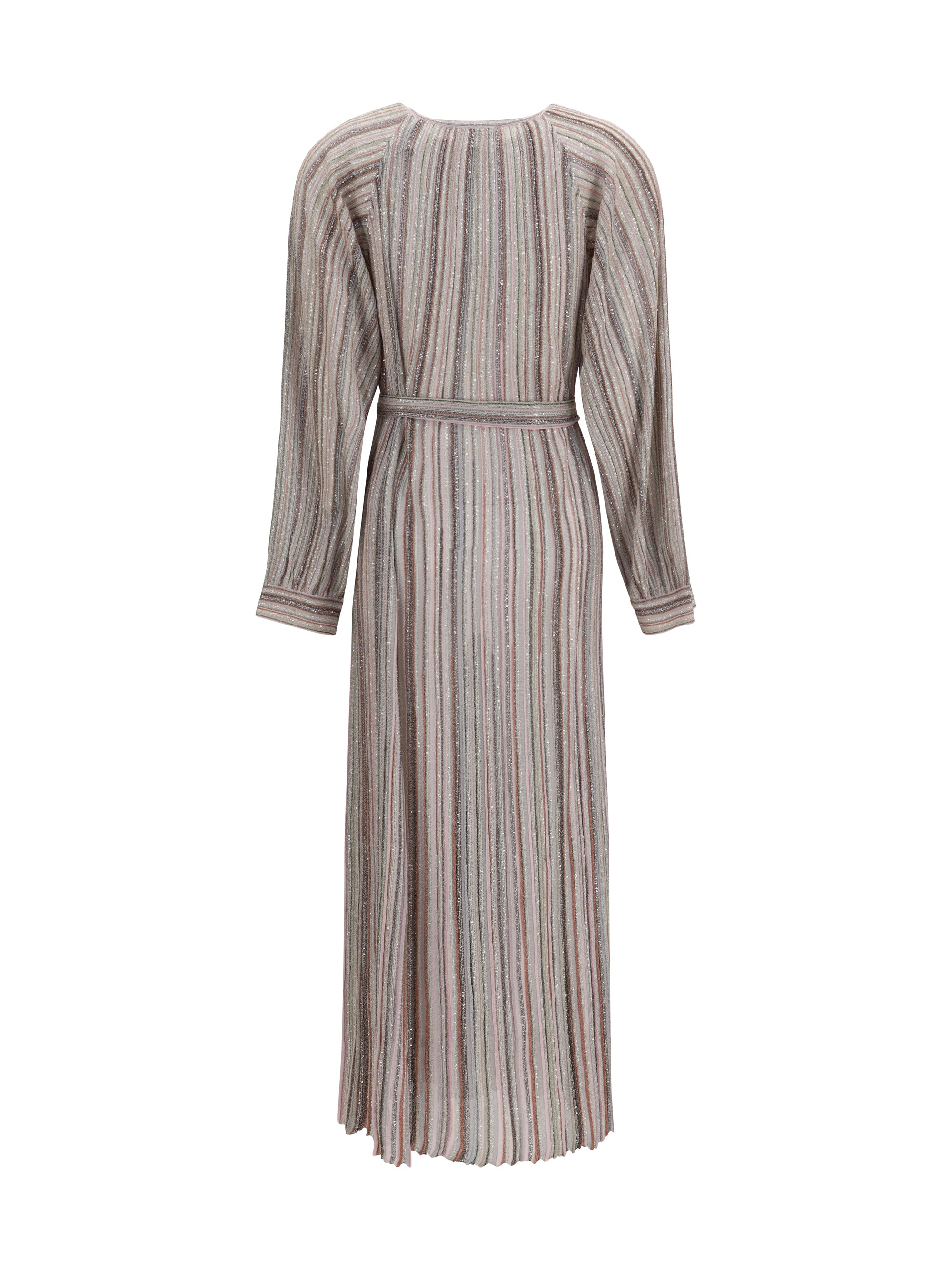 long sequin cardigan dress