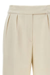 stretch wool jersey trousers