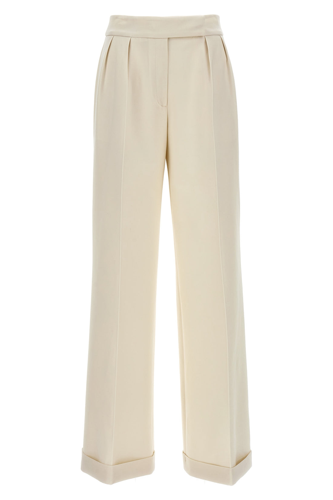 KITON 40 stretch wool jersey trousers