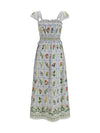 floral print maxi dress