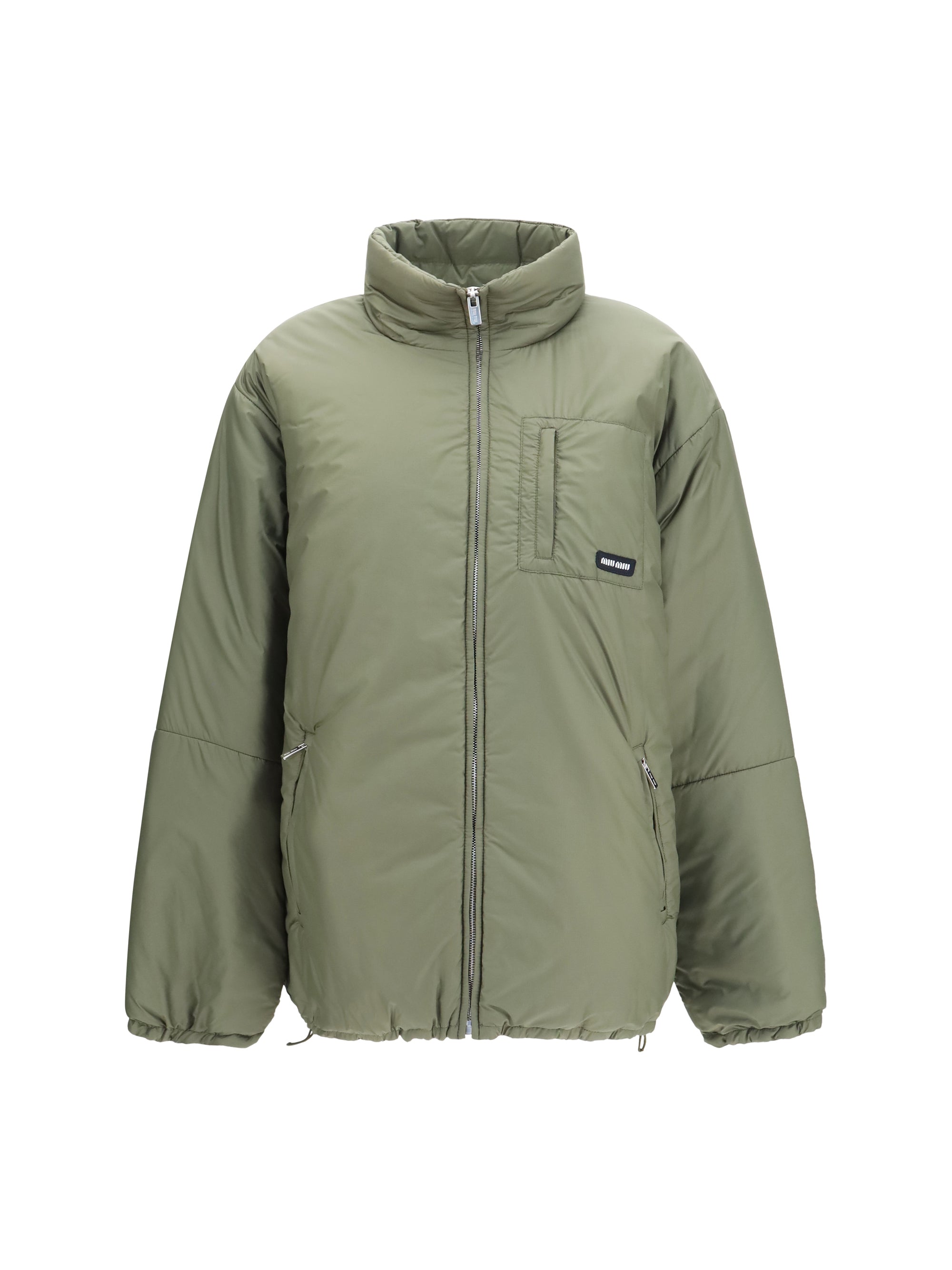 padded jacket with zip