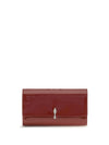 bettina patent leather chain wallet