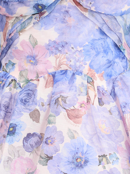 ZIMMERMANN 1 rebellion drape mini dress