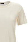 cashmere and silk crew neck t-shirt