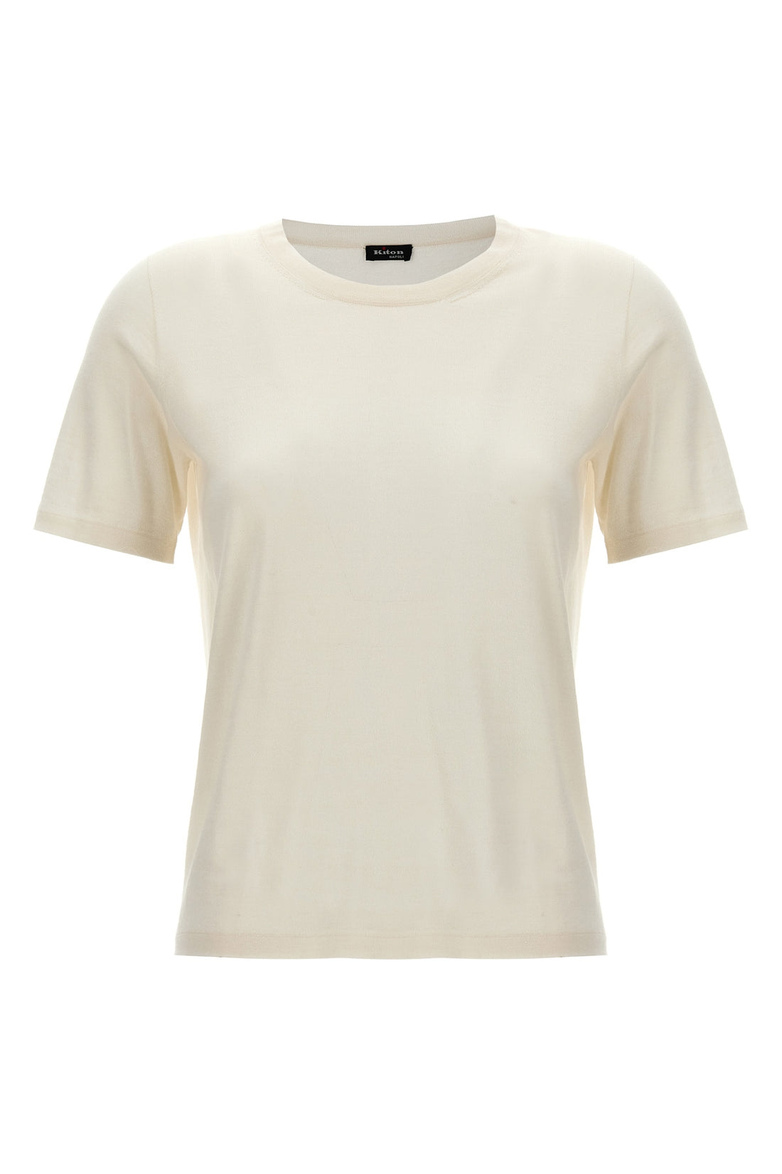 KITON 42 cashmere and silk crew neck t-shirt