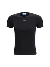 OFF-WHITE 38 off stamp rib basic t-shirt 