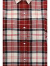 elishaw check shirt