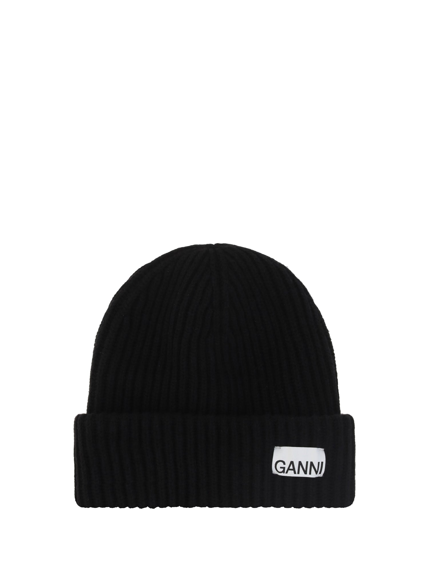 GANNI OS beanie hat
